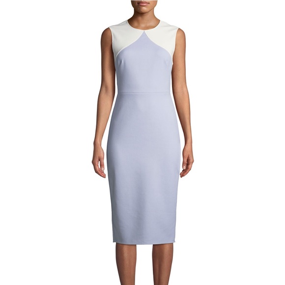 Diane Von Furstenberg Dresses & Skirts - DIANE VON FURSTENBERG
Colorblock Sleeveless Body-Con Midi Sheath Dress